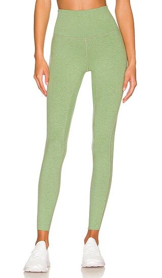 LoungeWell Ashe 7/8 Legging in Loden Green Heather | Revolve Clothing (Global)
