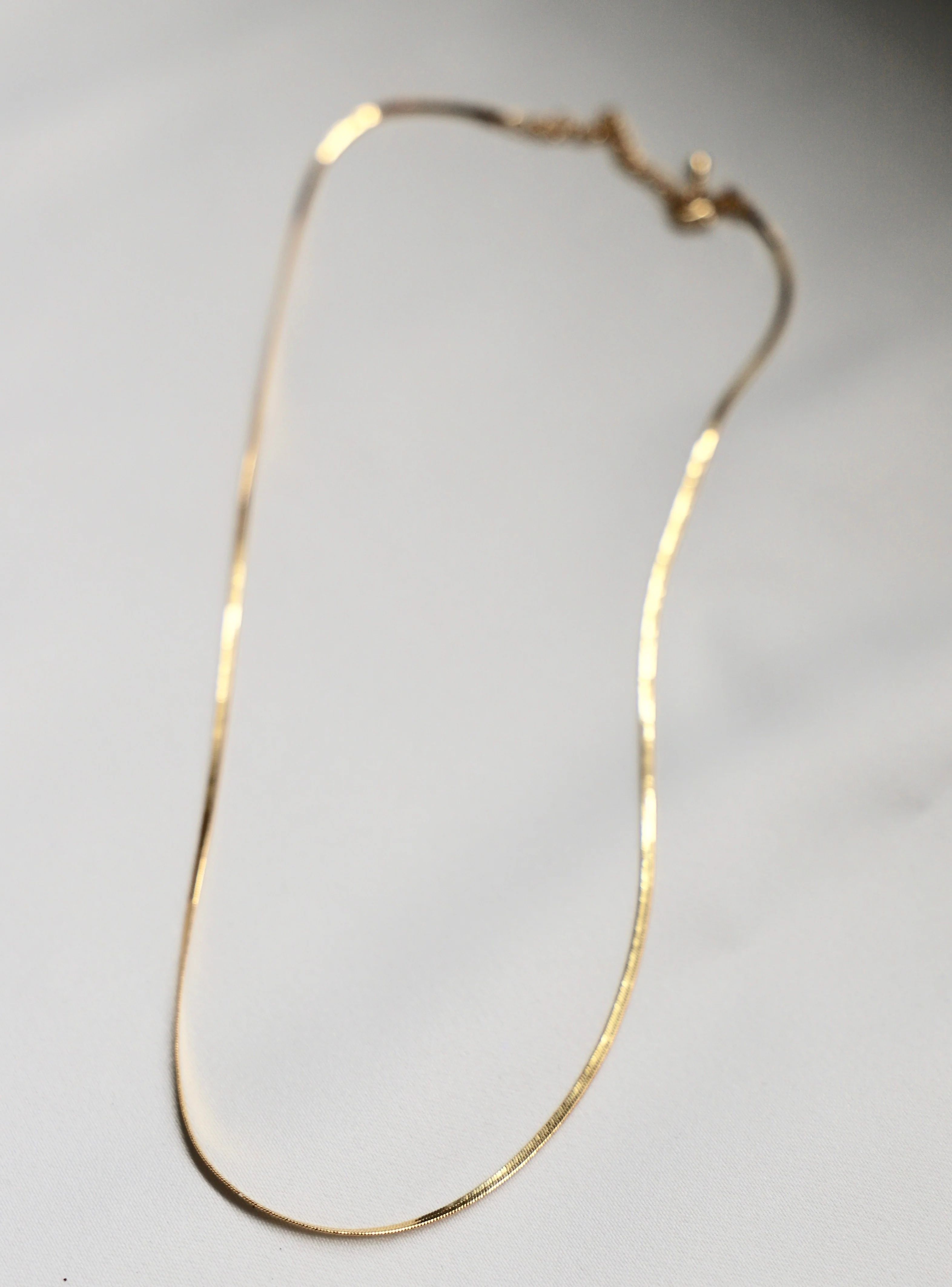 DELICATE HERRINGBONE CHAIN | Katie Waltman Jewelry