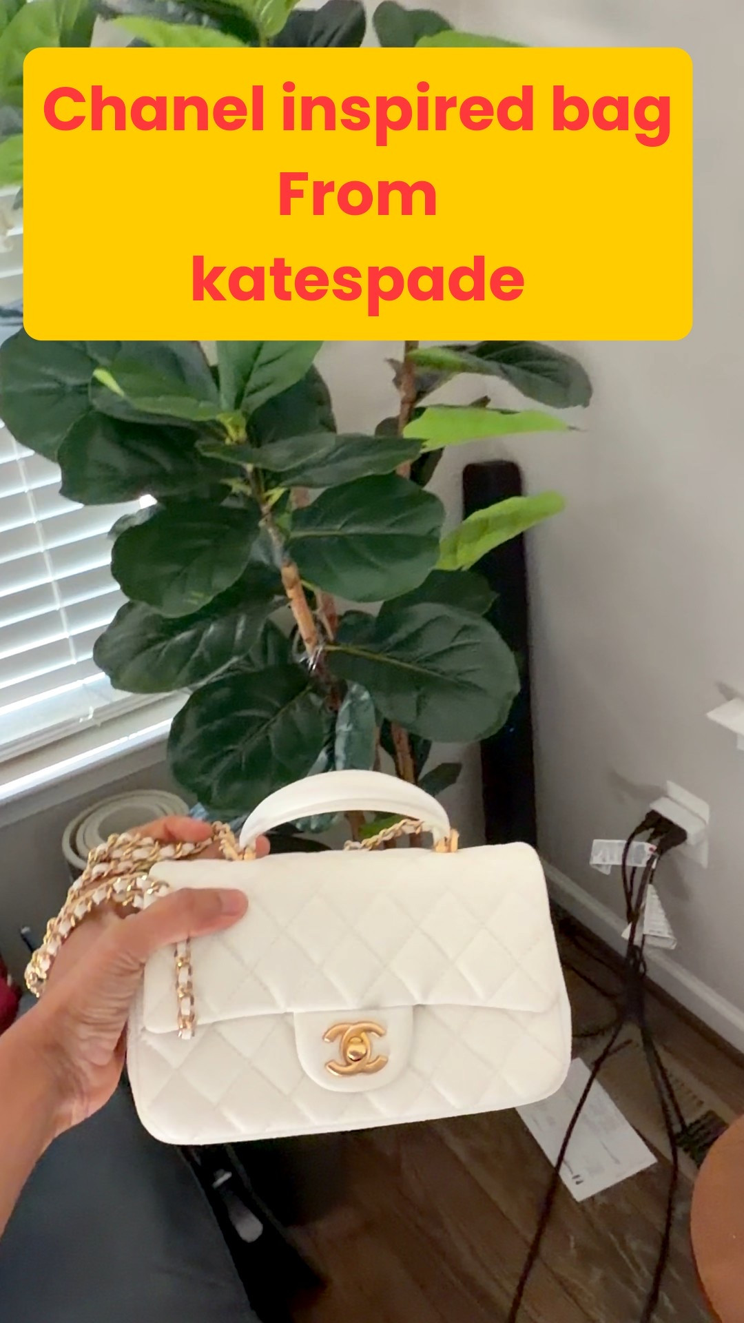 Chanel dupe from katespade

#LTKGiftGuide #LTKSaleAlert #LTKCyberWeek