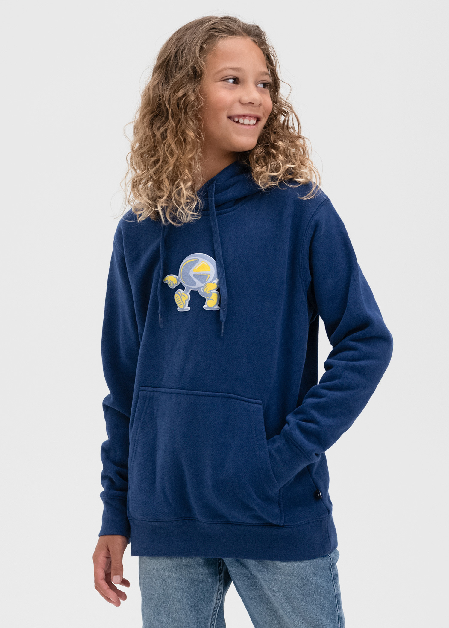 KIDS HOODIE Mascot Navy | Ethika