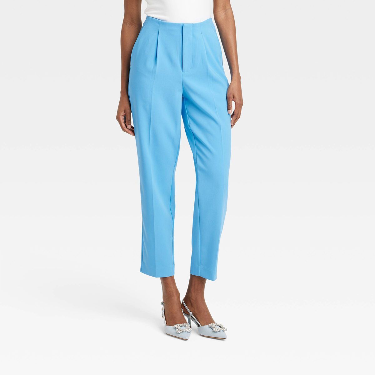 Women's High-Rise Tailored Trousers - A New Day™ | Target