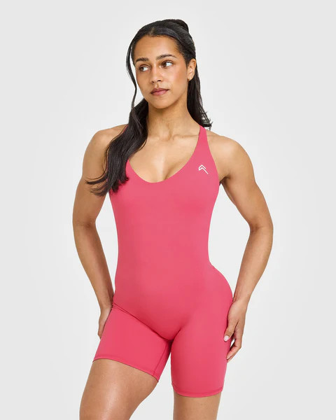 Unified Scoop Back All In One 6" 
 Velvet Pink | Oner Active (UK / US)