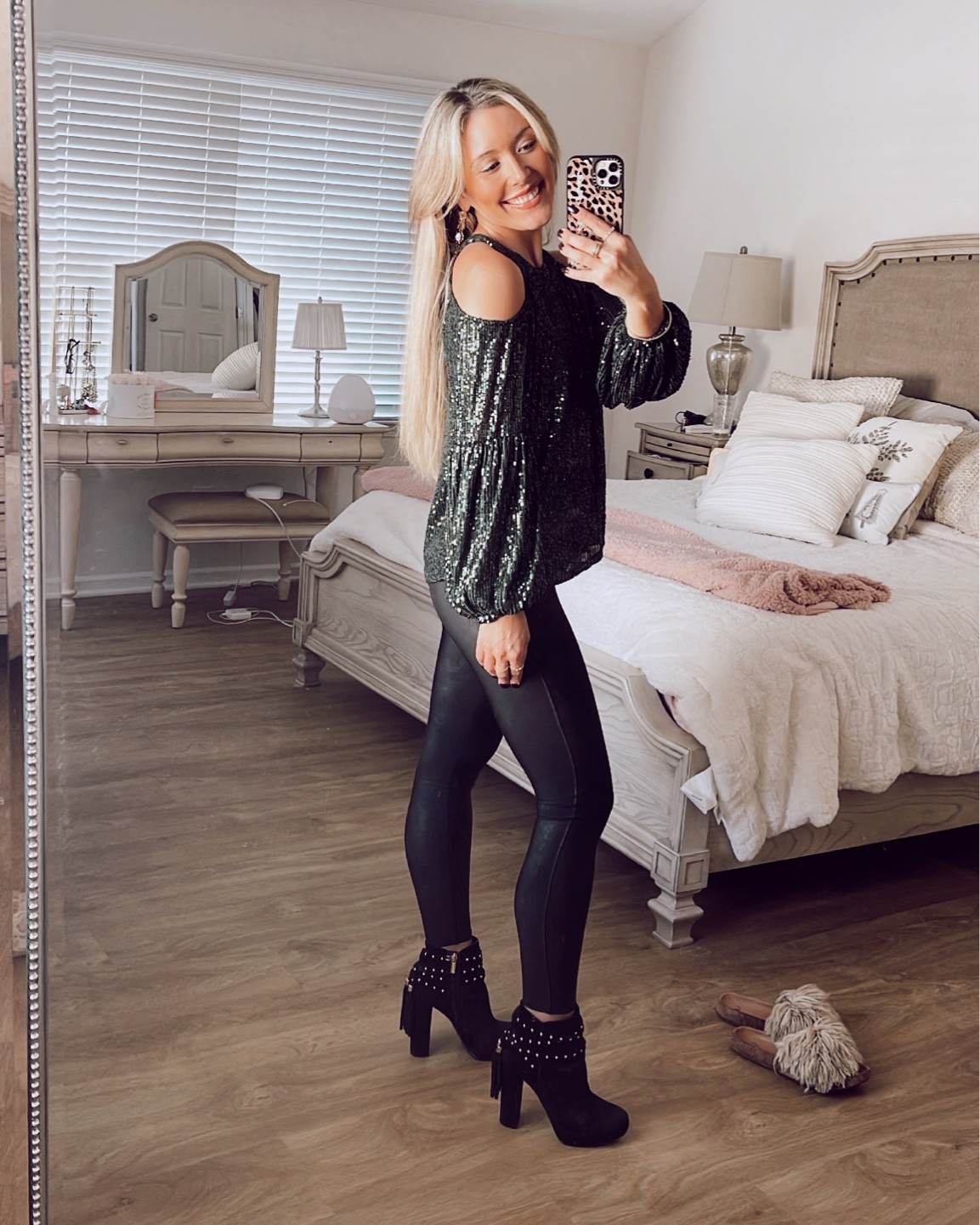 Holiday party outfit (similar boots from the same brand linked!)

#LTKunder100 #LTKHoliday #LTKSeasonal