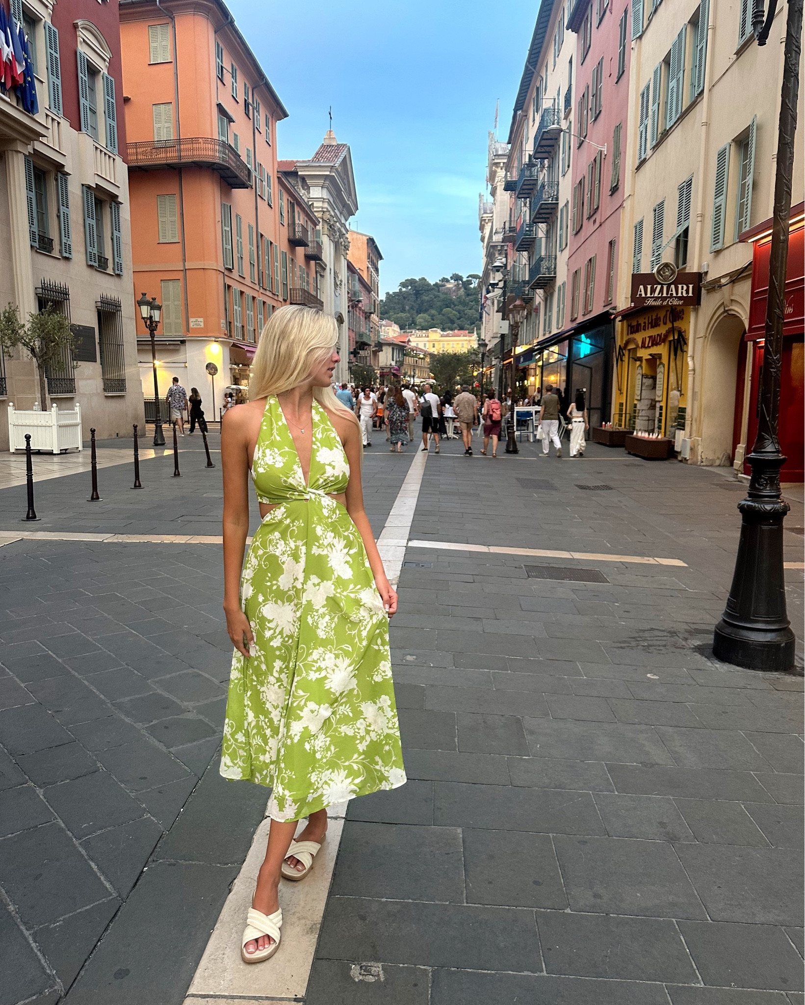 Wore this all over walking the streets of Nice 🤍

wearing size XS