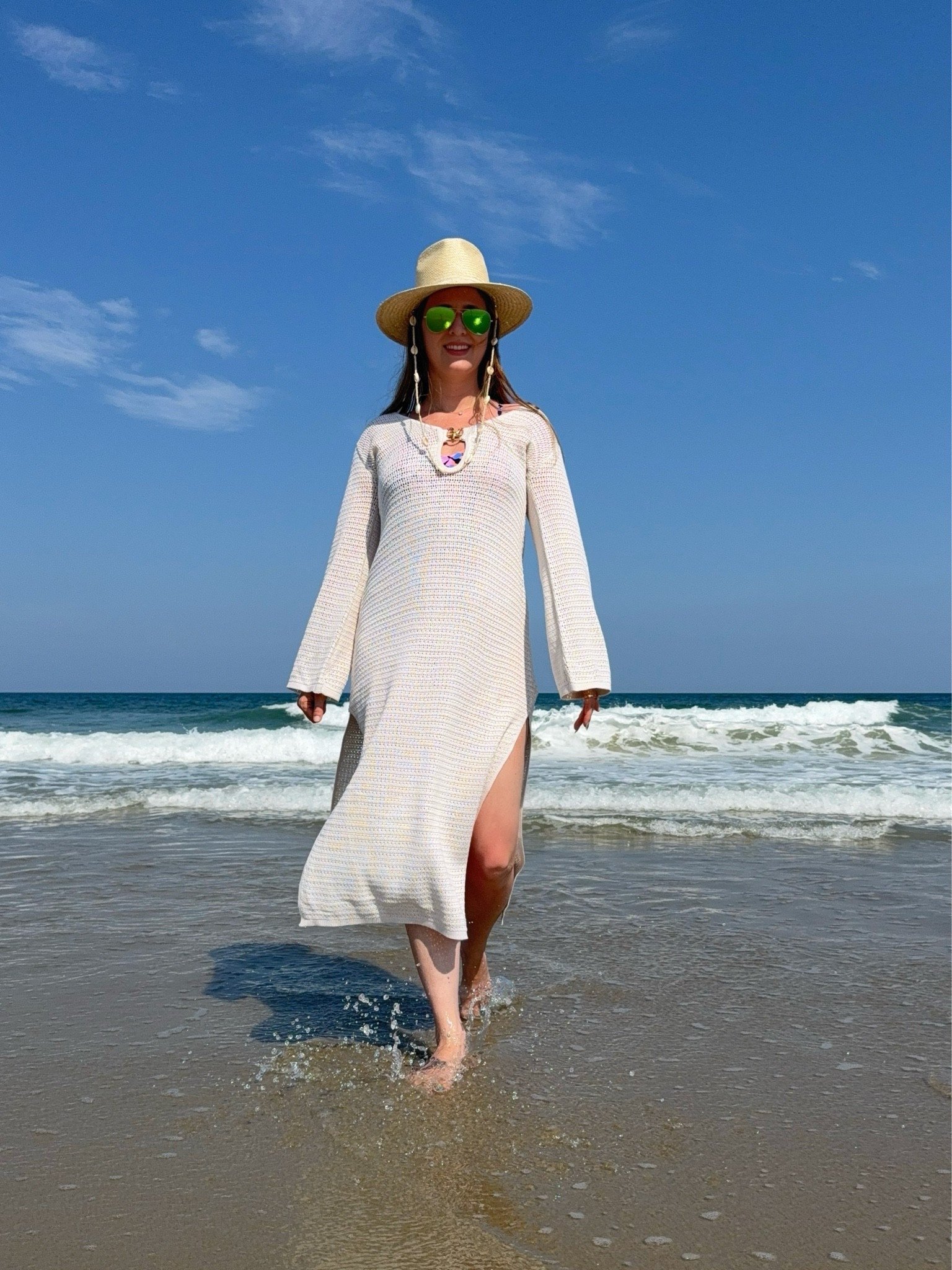 Crochet maxi dress. Swimsuit coverup, TTS.

#LTKootd #LTKSeasonal #LTKSwim