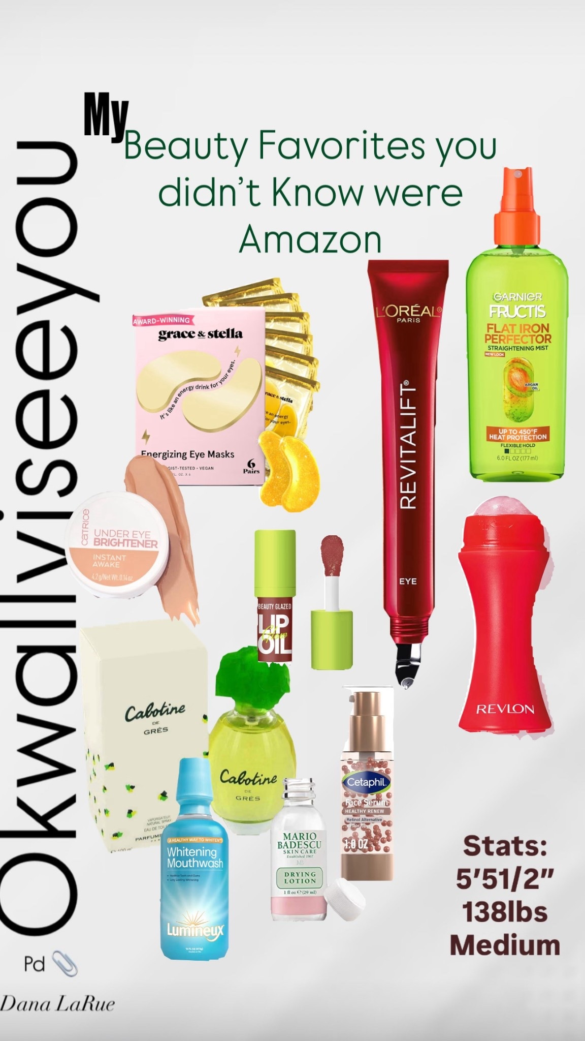 📣 sharing my favorite beauty products from Amazon👍🏻👍🏻👍🏻 I’ve used these products for several years. I swear by all of them I have so many favorites. This is just part one.

🚨Simply Comment Shop for the 🔗
#ltkhome #ltk #creators #dailystories #over50 #family
❤️Hey there! Thank you so much for following me!!! 
Your support means the world to me.
       ❤️Watch Stories Daily 
🔗🔗🔗🔗🔗
❤️https://mave.ly/okwallyiseeyou
❤️https://www.amazon.com/shop/okwallyiseeyou  
❤️https://www.shopltk.com/explore/okwallyiseeyou?tab=posts

#LTKGiftGuide #LTKBeauty #LTKTravel