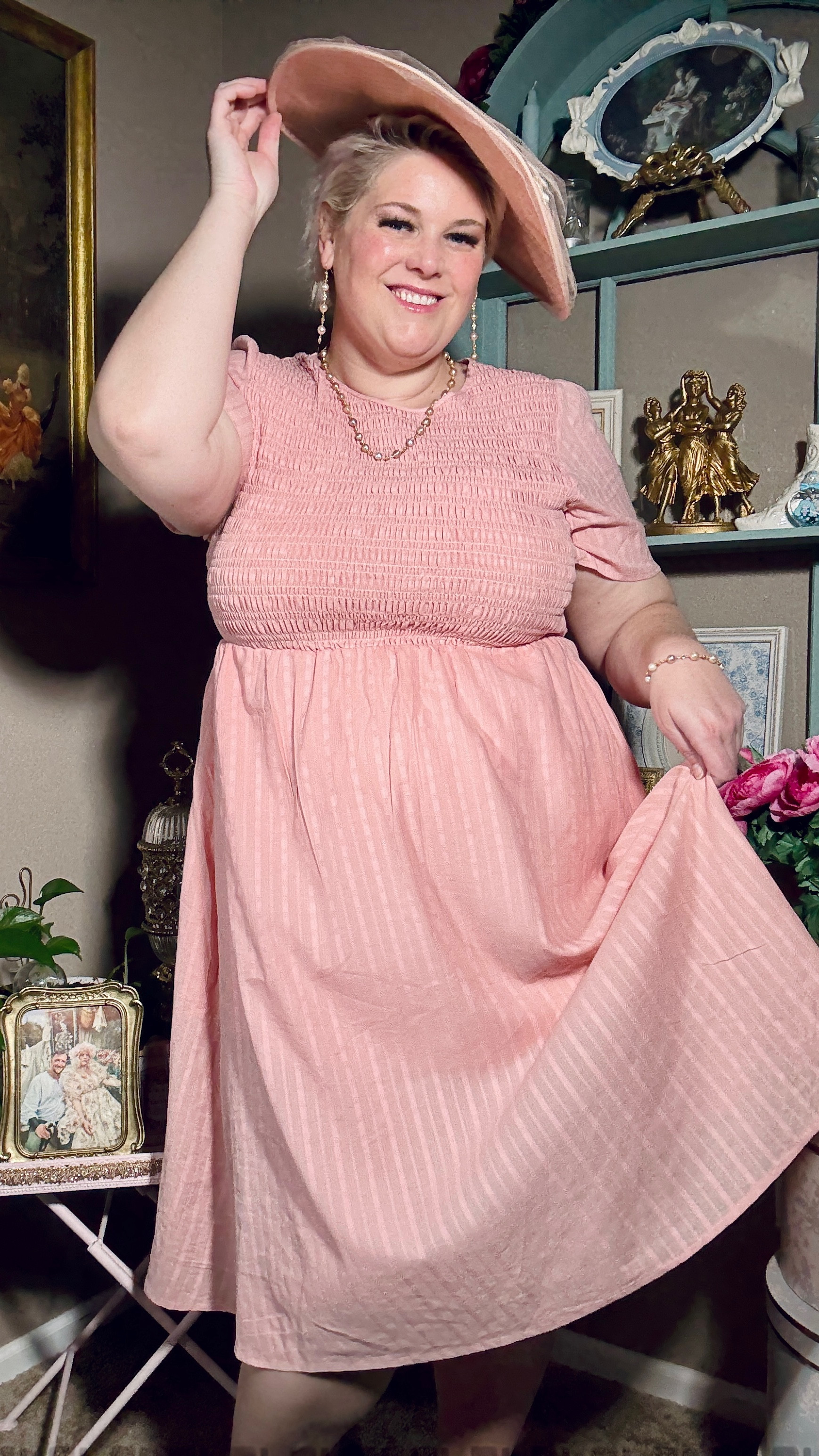 Are you looking for a cotton dress for summer?

Comment “shop” below for a link for this one sent to your dms.

You can never go wrong with BloomChic dresses!

I am 5’9 and in size 18/20. This dress has a vintage like pattern, smocked bust and a second layer. Also pockets!

#BloomChic #BloomChicDress
#plussizecontentcreator #plussizestyle #plussizefashion #ltkplussize #ltksummerdress #summerdress #cottondress #sustainablefashion 

#LTKOver40 #LTKFindsUnder50 #LTKPlusSize