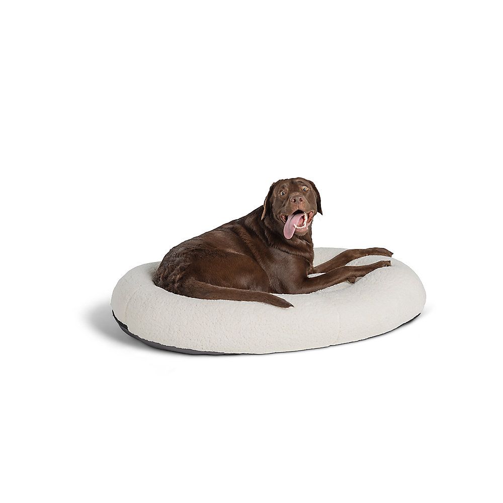 Top Paw® Ivy Cloud Sherpa Donut Dog Bed | PetSmart
