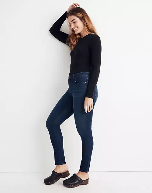 Petite 8" Skinny Jeans in Amesbury Wash: TENCEL™ Denim Edition | Madewell