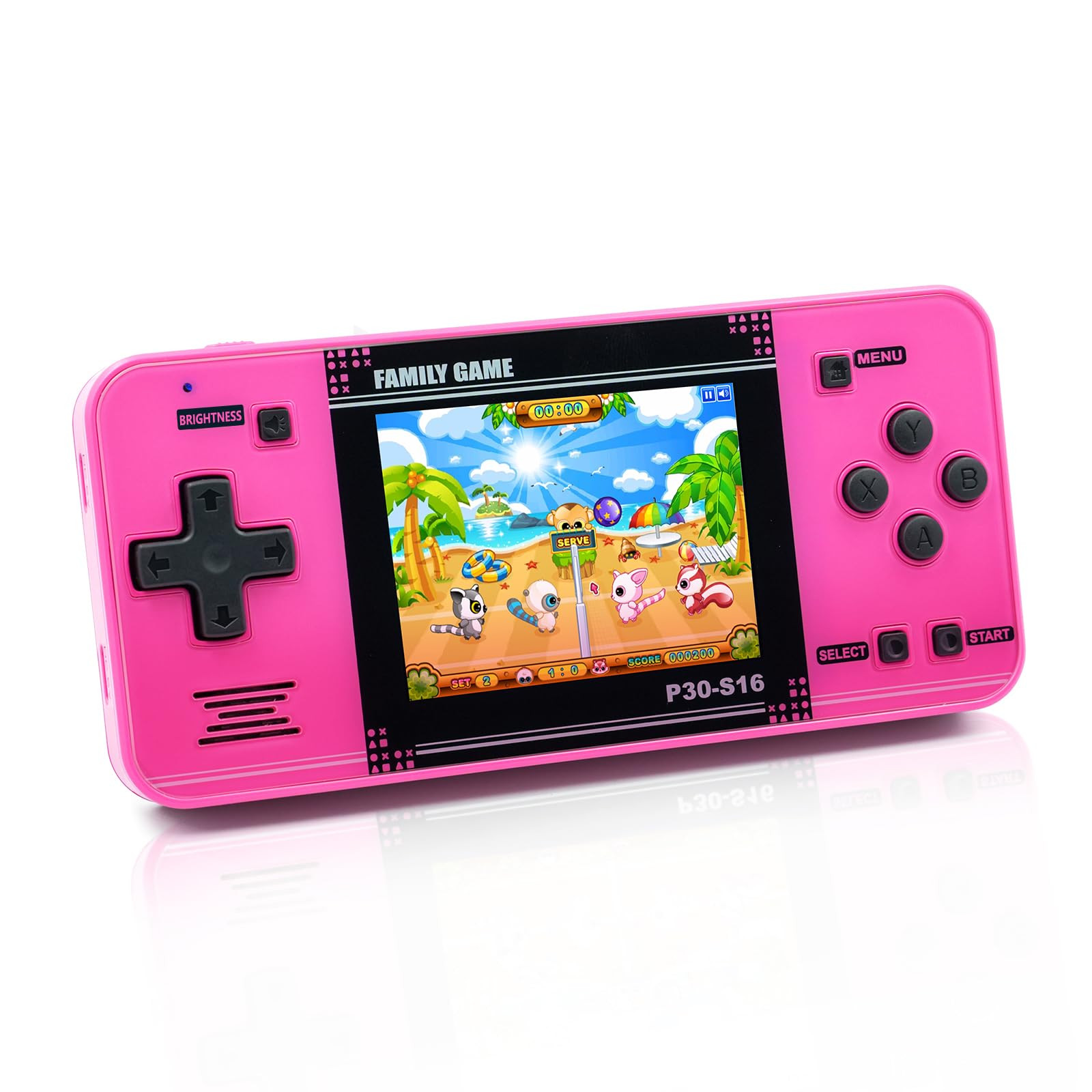 Handheld Game for Kids -Preloaded 220 Retro Video Games, Portable Gaming Player with Rechargeable... | Amazon (US)