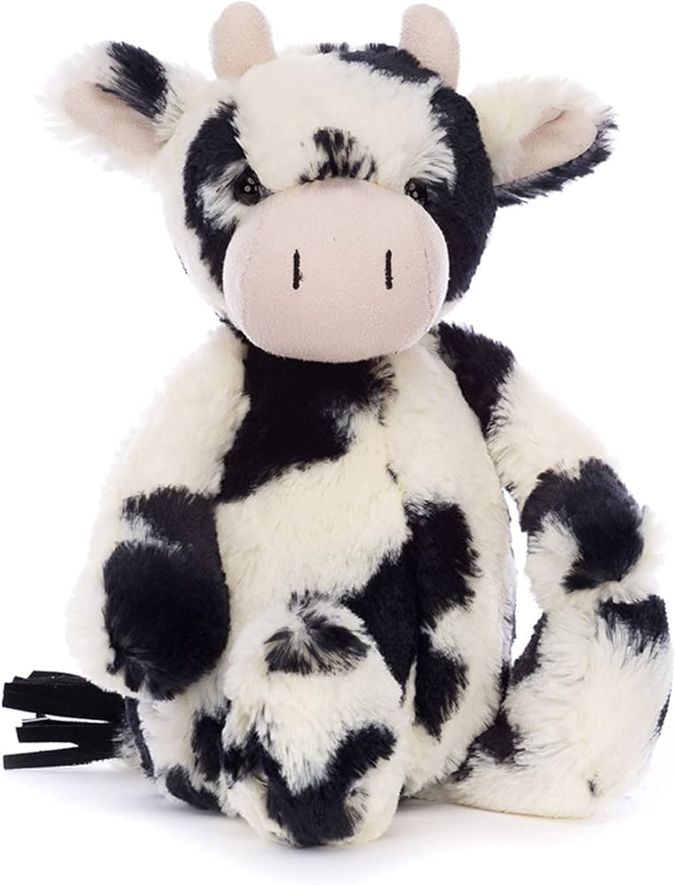 Jellycat Bashful Cow Calf Stuffed Animal, Medium 12 inches | Farmyard Plush Toy | Classic Childre... | Amazon (US)