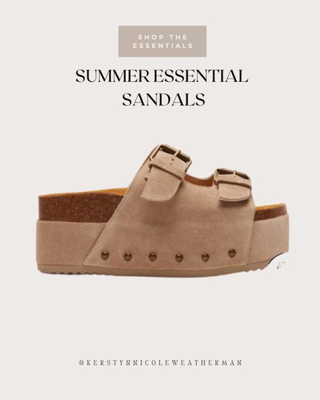The sandal of the summer! 

Love these platform shoes! 

#LTKStyleTip #LTKShoeCrush #LTKFindsUnder100