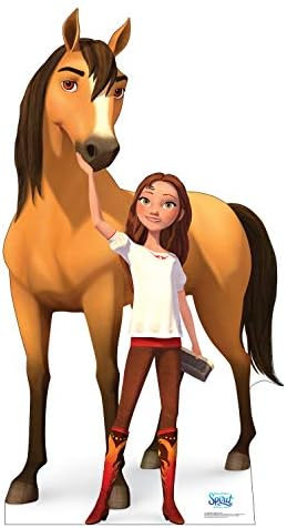 Advanced Graphics Spirit and Lucky Prescott Life Size Cardboard Cutout Standup - DreamWorks Spirit R | Amazon (US)