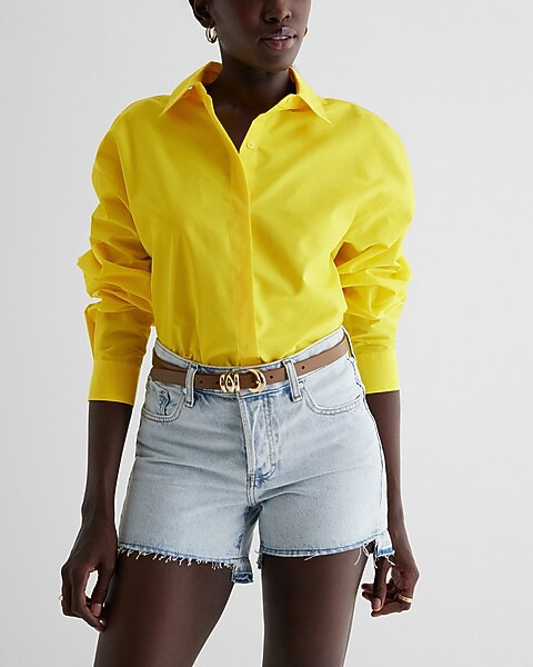 Boyfriend Portofino Shirt | Express