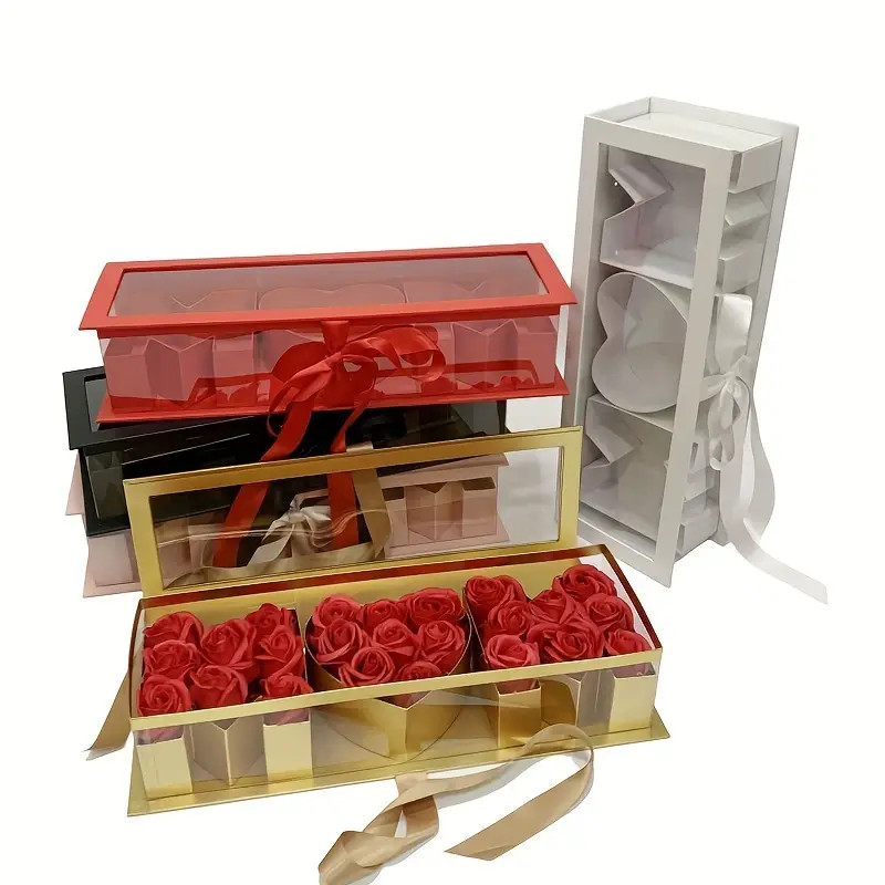 1pc, Creative Shaped Flower Gift Box With Removable Letter Box, Mother's Day Gift, Birthday Party... | Temu Affiliate Program