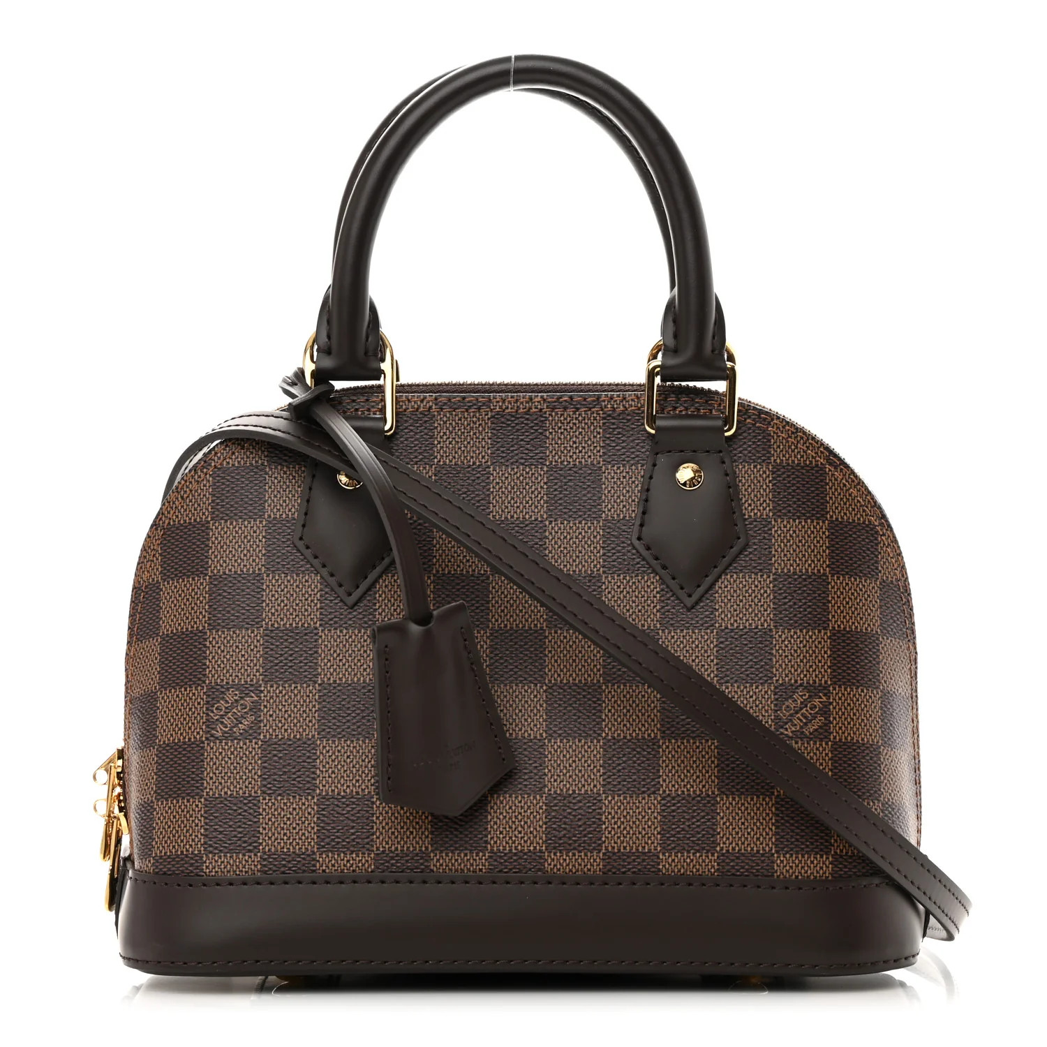 LOUIS VUITTON Damier Ebene Alma BB | FASHIONPHILE (US)