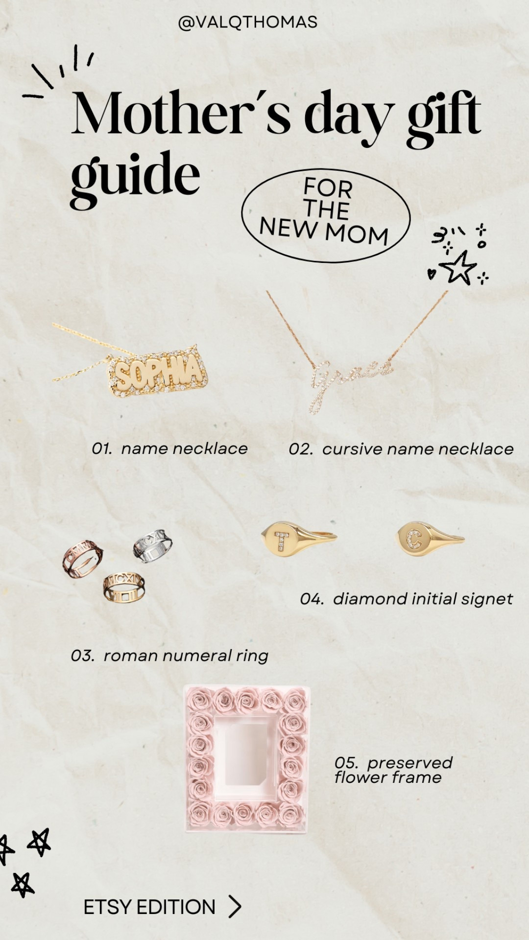 Thoughtful Mother’s Day gifts for the new mom that will last forever & she’ll actually love 🫶🏼✨ 

#LTKBump #LTKStyleTip #LTKGiftGuide