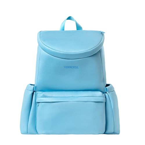 Corkcicle Lotus Backpack Cooler Bag - Keeps Drinks Cold All Day - Food Safe - Santorini Neoprene | Amazon (US)