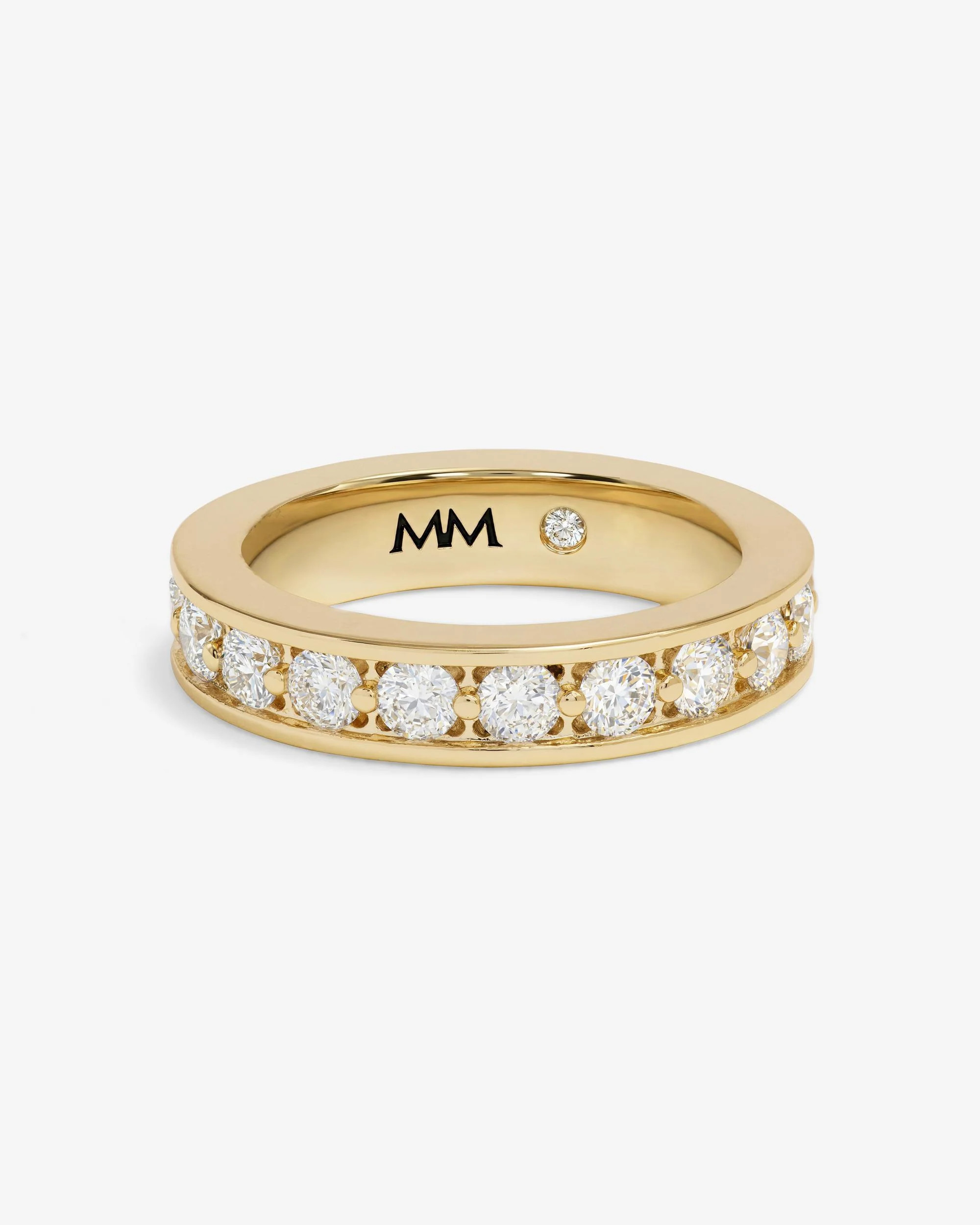 Ashley Infinity Ring | Elegant Gold Band | Melinda Maria Jewelry