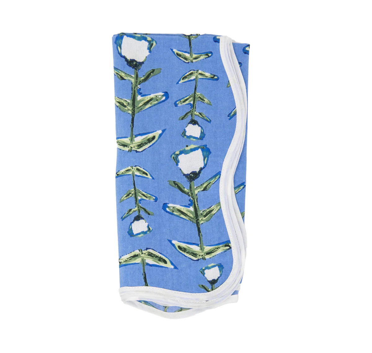 THE BLUE TULIP NAPKIN SET (Hunter Blake X Erin Donahue Tice) | Modafleur