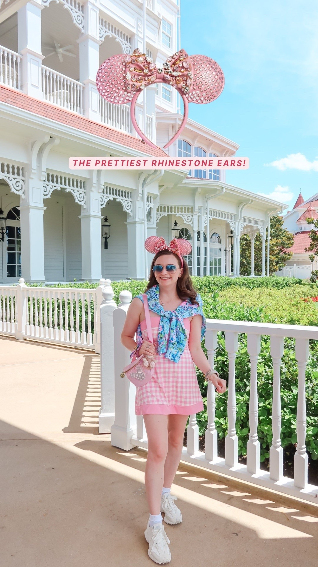 My favorite pair of Minnie Mouse ears right now! So pretty and sparkly. Compliments any Disney park outfit. Perfect for any upcoming Walt Disney world trip.

#LTKmomlife