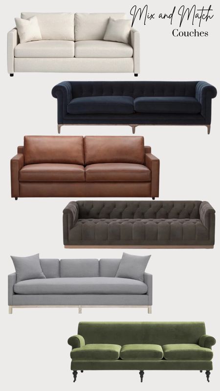 Joss & Main mix and match couches 

#LTKhome