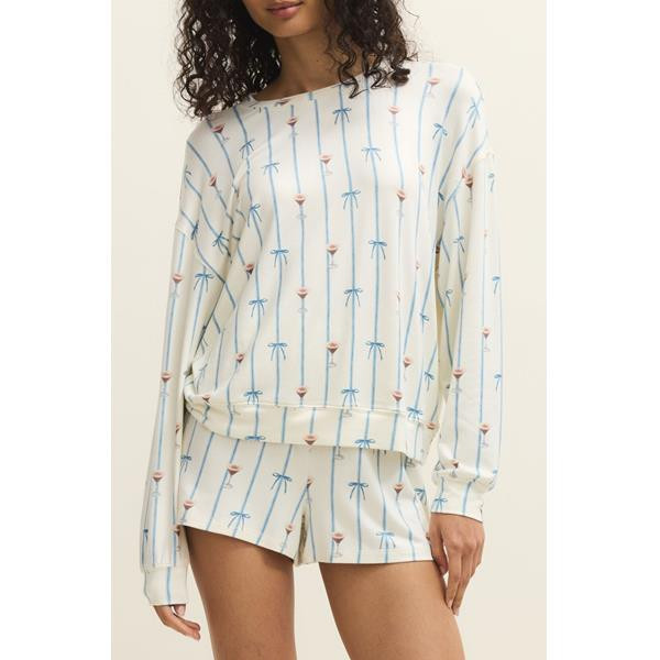 Cozy Espresso Martini Long Sleeve Top | South Moon Under