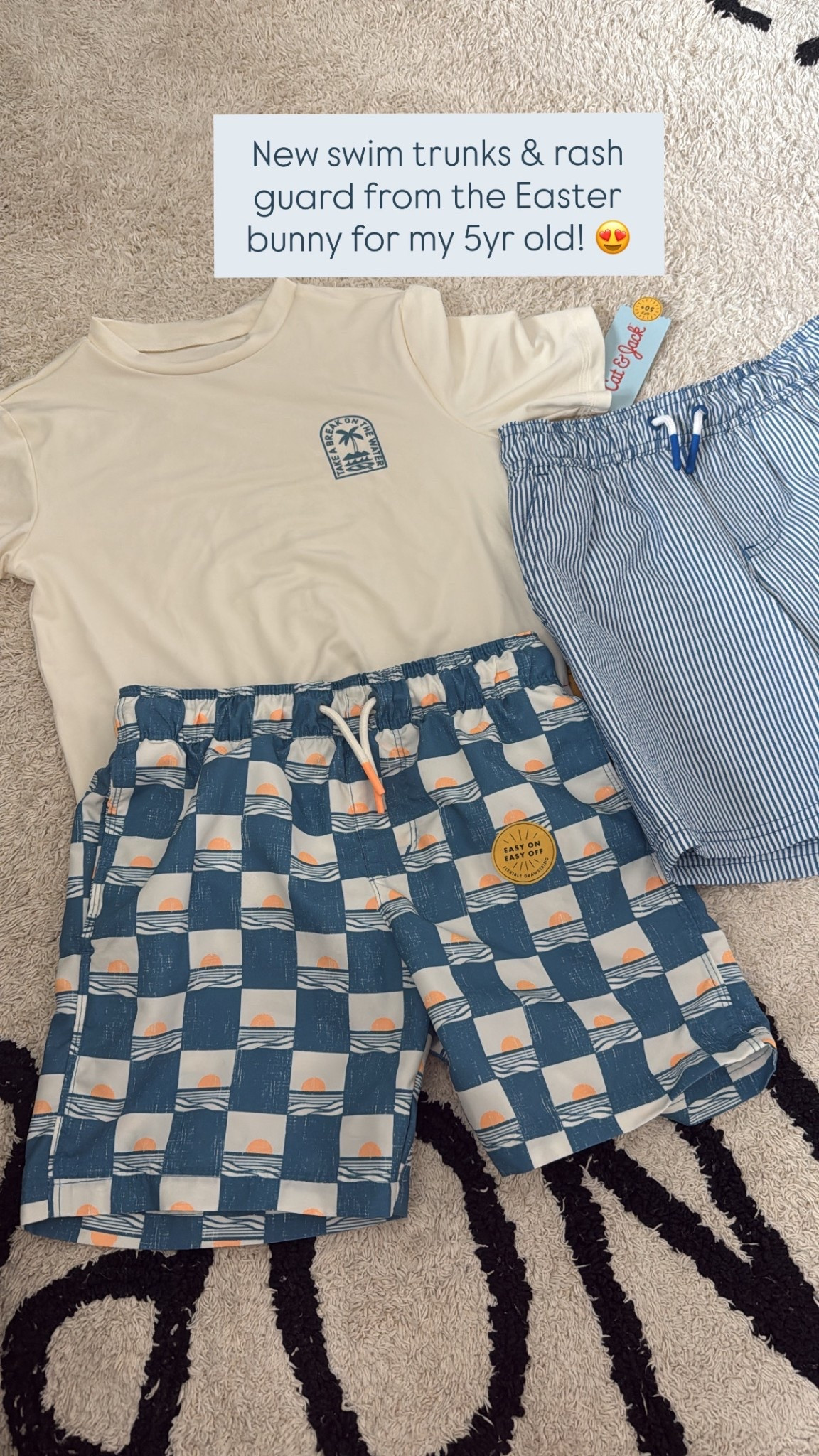 Love these trunks and rash guard!! Target boy find 😍

#LTKTravel #LTKSeasonal #LTKKids
