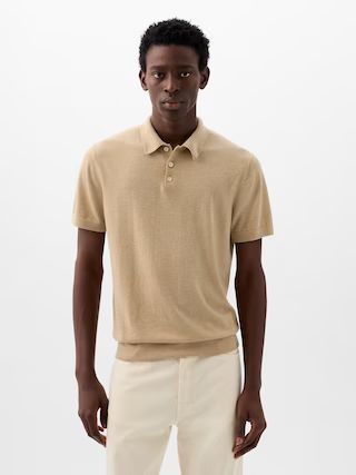 CashSoft Sweater Polo Shirt | Gap (US)
