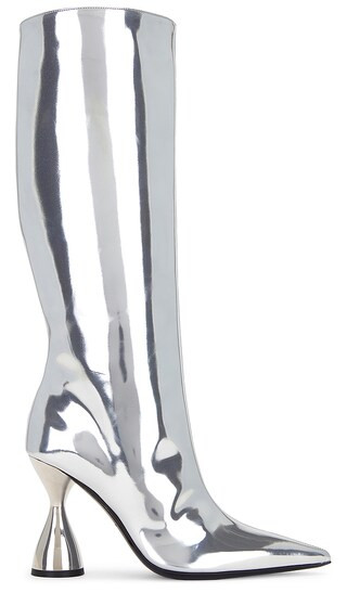 Verner Boot in Silver | Revolve Clothing (Global)