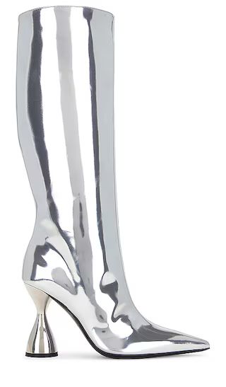 Verner Boot in Silver | Revolve Clothing (Global)