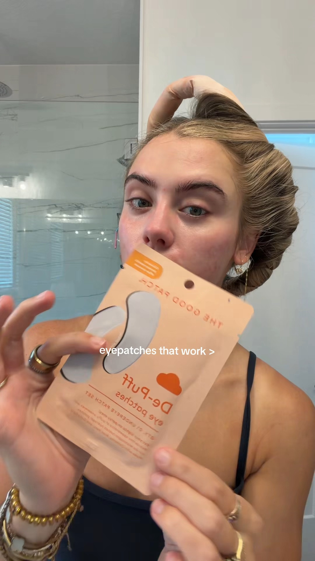 The Good Patch De-Puff Cooling Under Eye Patches (12 Pairs)
Caffeine, Aloe Vera and Gotu Kola patches for puffy eyes, under eye bags, morning routines and cooling eye care

#LTKgrwm #LTKselfcare #LTKBeauty
