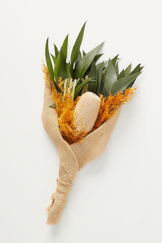 Willow Dried Floral Bouquet | Anthropologie (US)