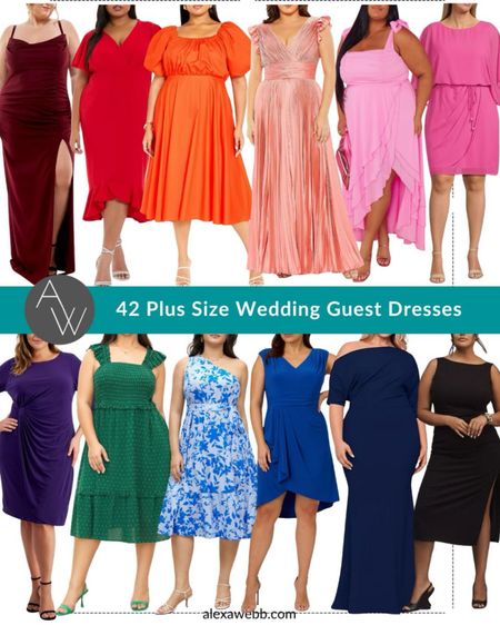 42 Plus Size Wedding Guest Dresses by Alexa Webb #plussize

#LTKplussize #LTKstyletip #LTKover40