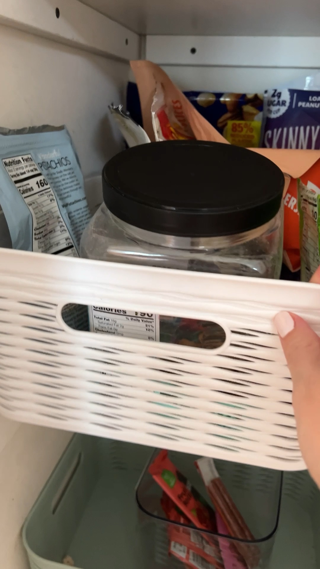 My favorite baskets for organizing everything are these Brightroom baskets from target! I use them to organize my pantry, cups, bags, kitchen utensils, and medicine (and that's just in my kitchen!) I always grab 2-4 when they're on sale because I can always find a good use for them! 

#LTKSaleAlert #LTKHome #LTKFamily