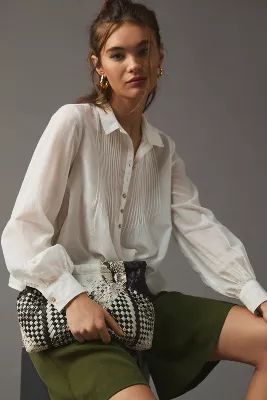 Pilcro Buttondown Blouse | Anthropologie (US)