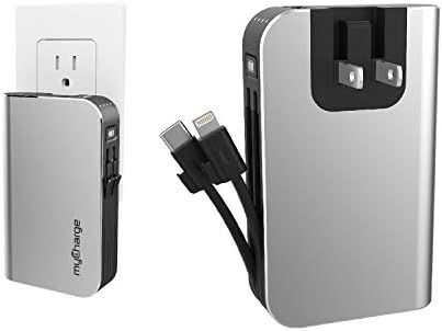 myCharge Portable Charger Power Bank - HubPlus 6700 mAh Universal External Battery Pack | Foldabl... | Amazon (US)