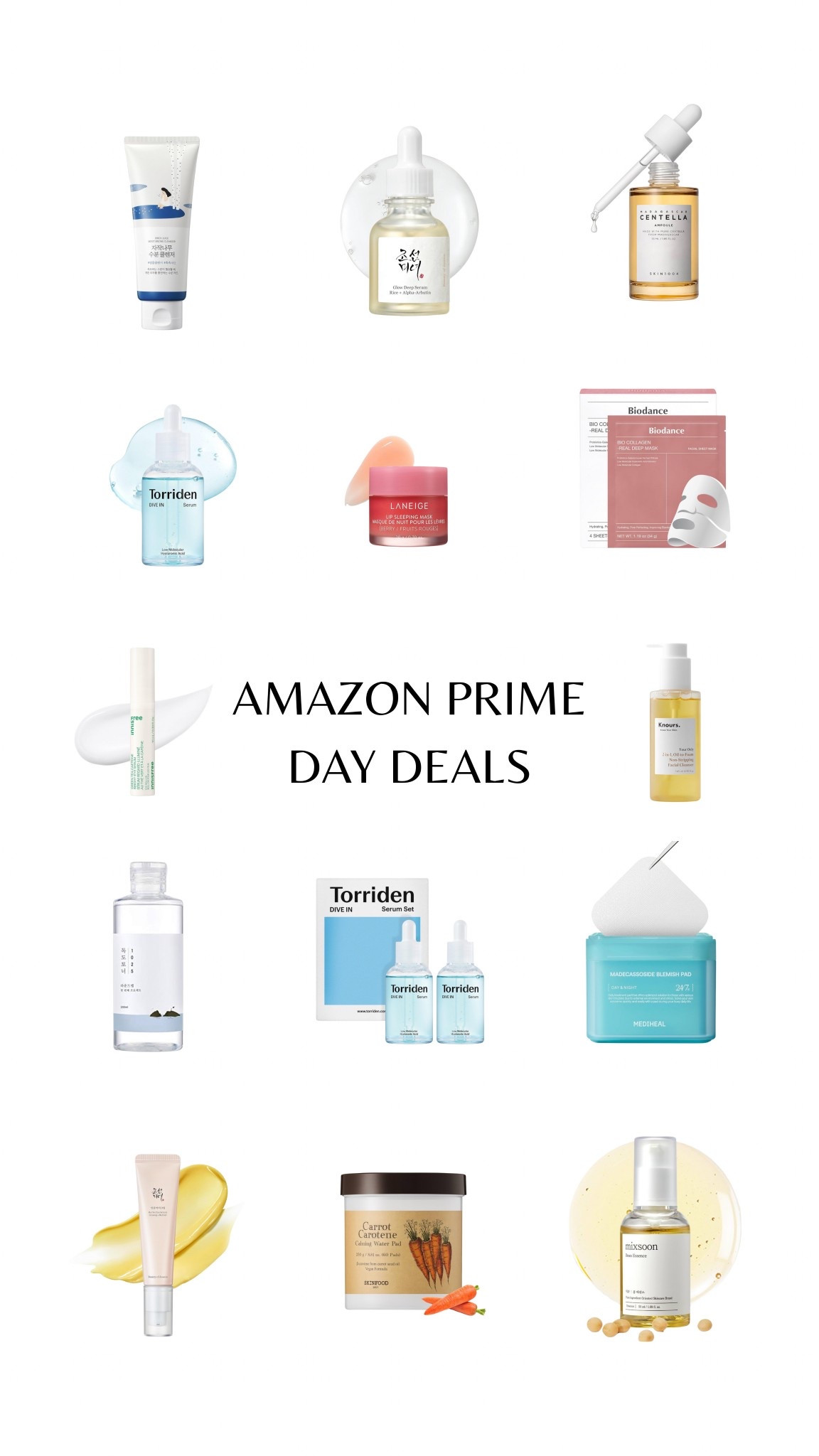 Korean beauty products I've tried and loved and kept repurchasing!

Amazon prime day, korean skincare, kbeauty, glass skin, beauty products, amazon deals

#LTKBeauty #LTKFindsUnder100