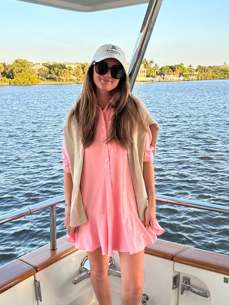 Tuckernuck pink dress in the Callahan style! Wearing a size small, but could have stayed TTS or sized up to medium!

#LTKStyleTip #LTKParties #LTKTravel