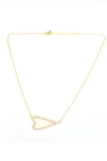 Pave Amour Necklace | The Styled Collection