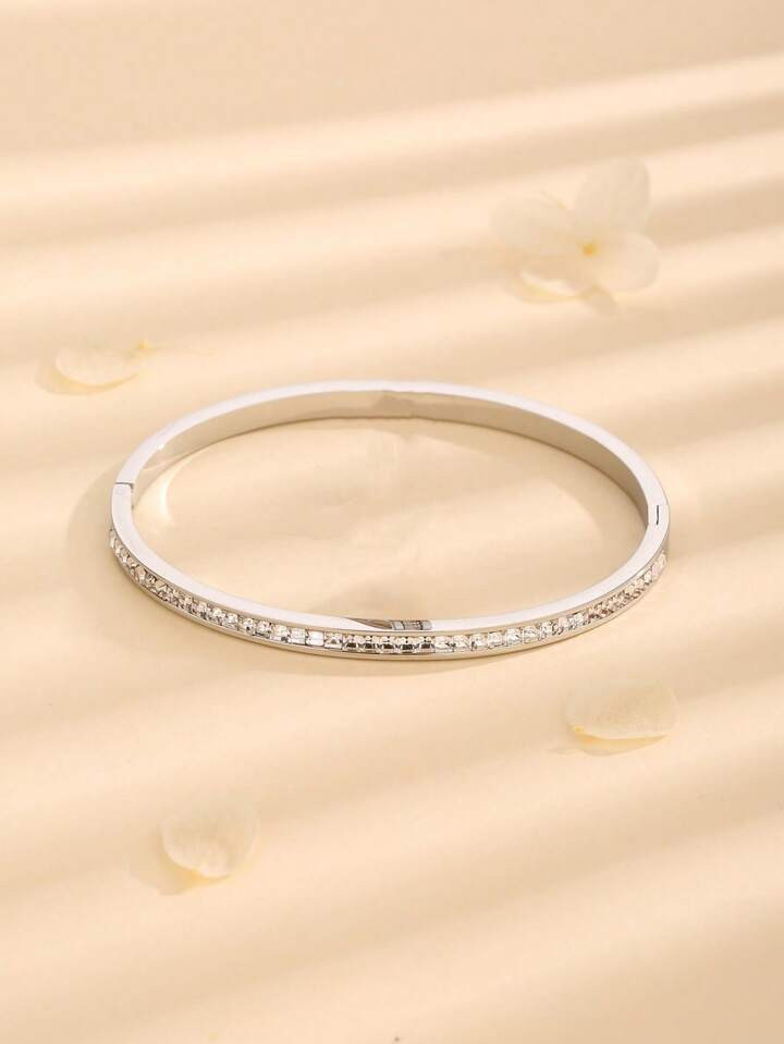 Rhinestone Decor Bangle | SHEIN USA | SHEIN