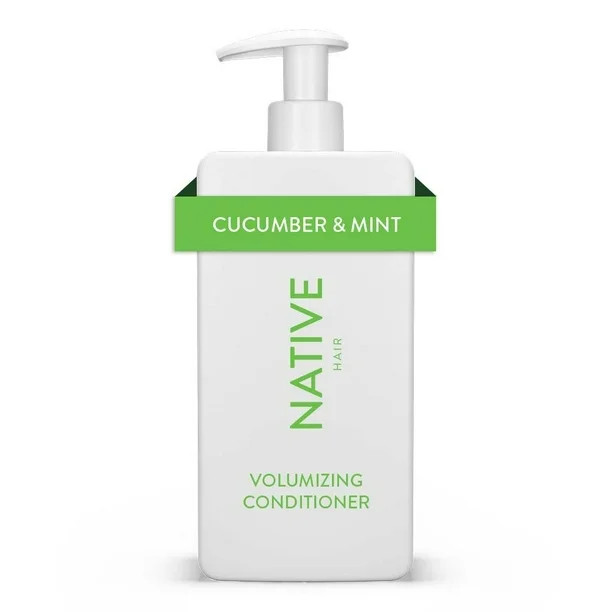 Native Volumizing Conditioner, Cucumber & Mint, Sulfate & Paraben Free, 16.5 oz - Walmart.com | Walmart (US)
