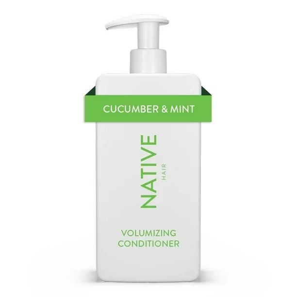 Native Volumizing Conditioner, Cucumber & Mint, Sulfate & Paraben Free, 16.5 oz - Walmart.com | Walmart (US)