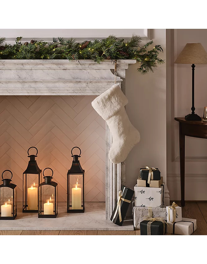 Faux Fur Stocking | The White Company UK & ROW