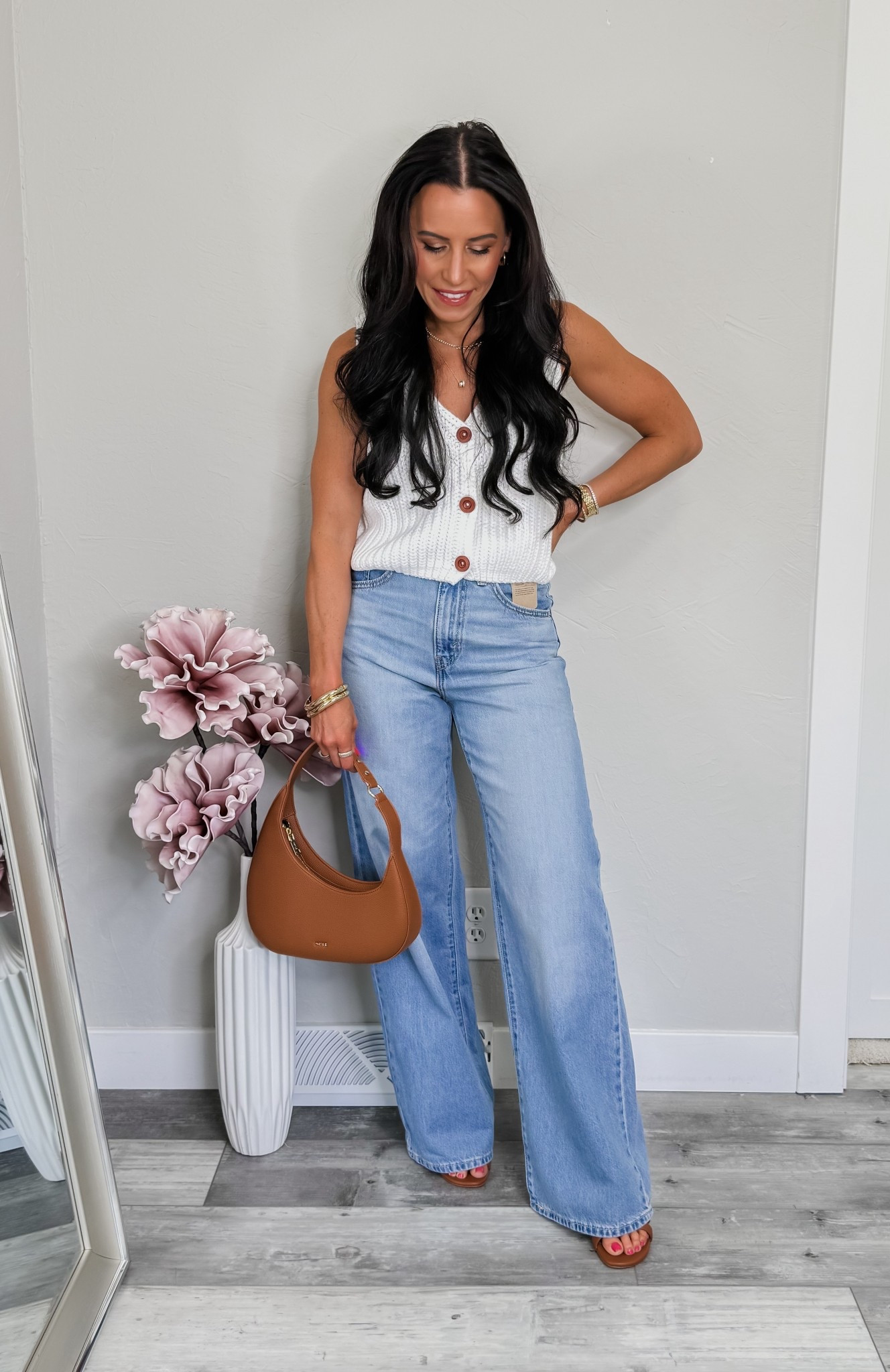 Wearing size 24-love the adjustable cinch waist 🙌, if between sizes size down 

Amazon jeans, stretchy jeans, Levi jeans, petite jeans, Amazon fashion, barrel jeans, cinch waist jeans, wide leg jeans, affordable jeans 

#LTKFindsUnder100 #LTKPetite #LTKFindsUnder50