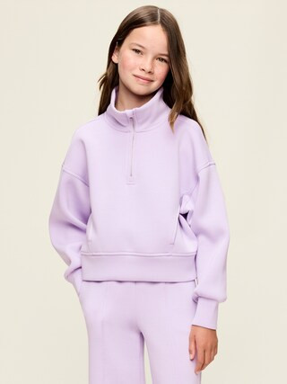 Bounce Fleece Half-Zip Pullover Sweatshirt for Girls | Old Navy (US)