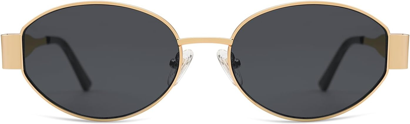 SOJOS Retro Oval Sunglasses for Women Men Trendy Sun Glasses Classic Shades UV400 Protection SJ12... | Amazon (US)