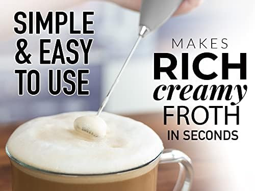 Amazon.com: Zulay Milk Frother for Coffee with Upgraded Titanium Motor - Handheld Frother Electri... | Amazon (US)