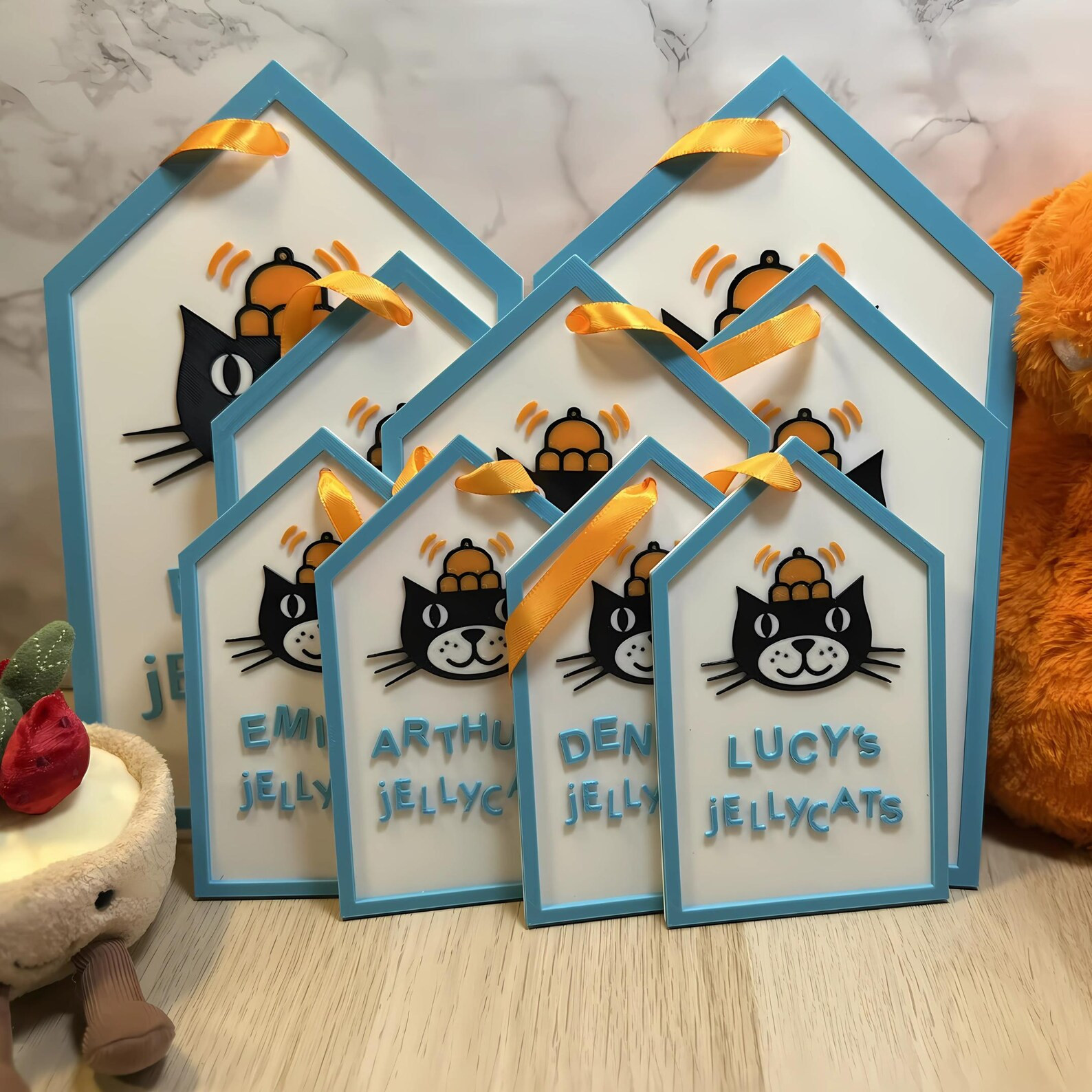 Jellycat Style Name Sign Personalised | Add Your Name! Custom Colors, 3D Printed Gift for Jellyca... | Etsy (US)