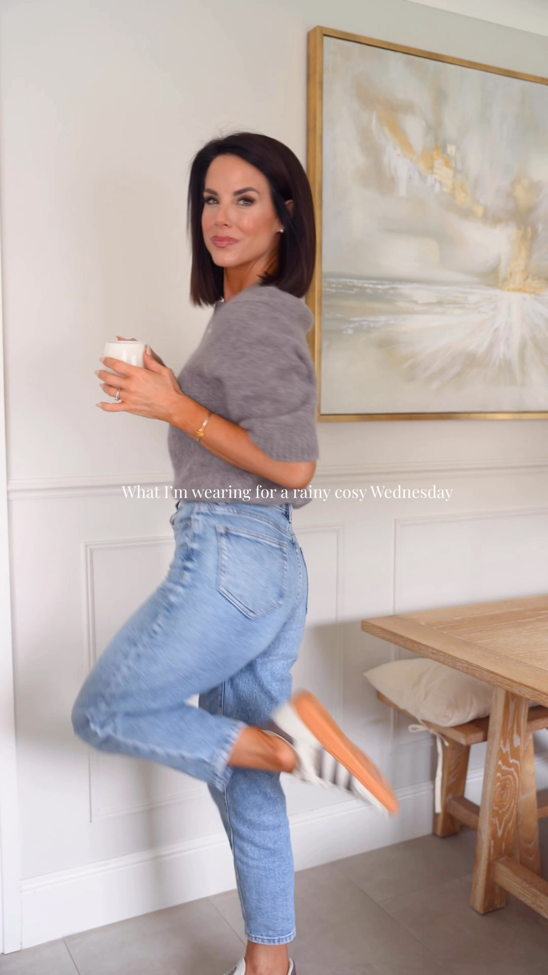 Still addicted to these mom jeans … not so addicted to this ‘spring’ weather 🙃

Paired with a knitted tee for a cosy Wednesday 

#LTKpetite #LTKuk #LTKspring